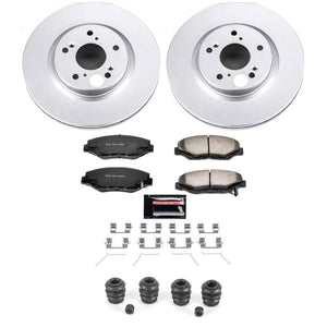 Power Stop 12-16 Honda CR-V Front Z36 Coated Truck & Tow Brake Kit
