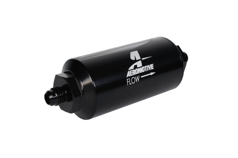 Aeromotive  12349 In-Line Filter - (AN-06 Male) 100 Micron Stainless Steel Eleme