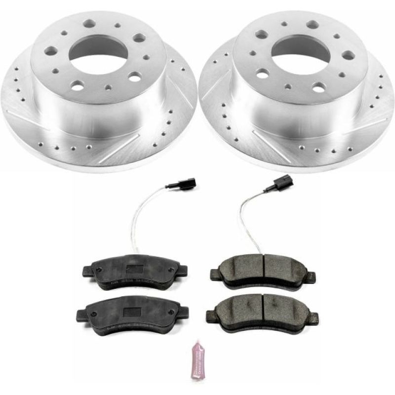 PowerStop K7310-36 14-19 fits Ram ProMaster 1500 Rear Z36 Truck & Tow Brake Kit