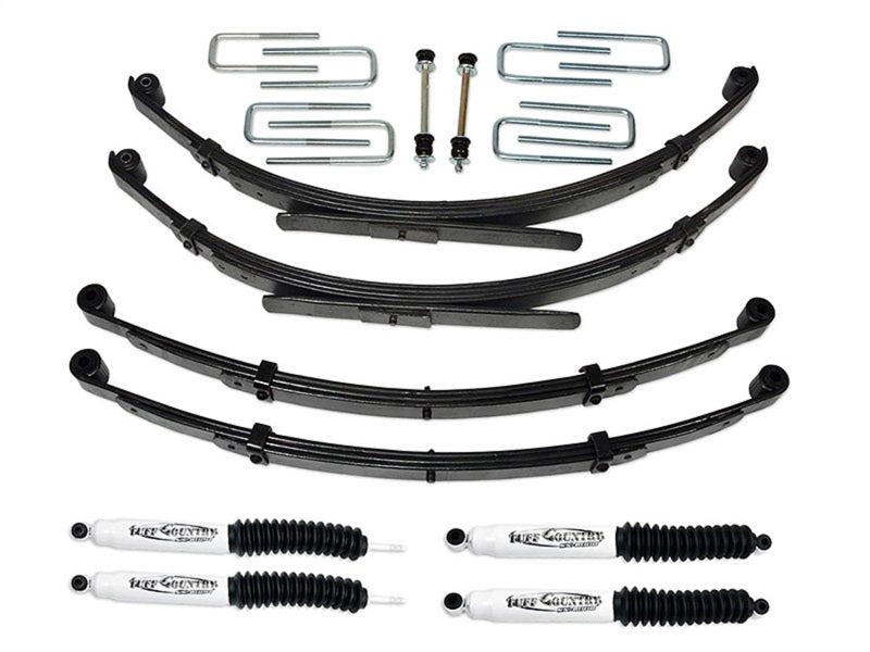 Tuff Country 53701KH 79-85 fits Toyota Truck 4x4 3.5in Lift Kit with Rear Leaf Springs (SX6000 Shocks)