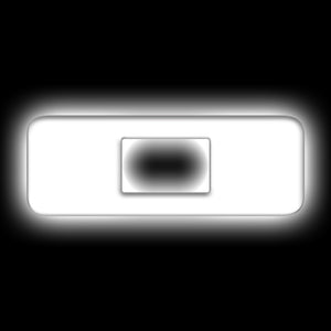 ORACLE Lighting 3140-O-001 Universal Illuminated LED Letter Badges - Matte Wht Surface Finish - O