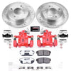 PowerStop KC741 fits Infiniti G20 Rear Z26 Street Warrior Brake Kit w/Calipers