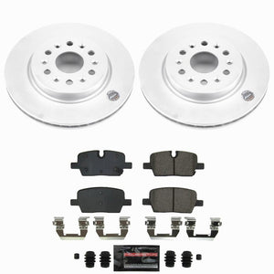Power Stop 21-24 Buick Enclave Rear Z23 Coated Brake Kit