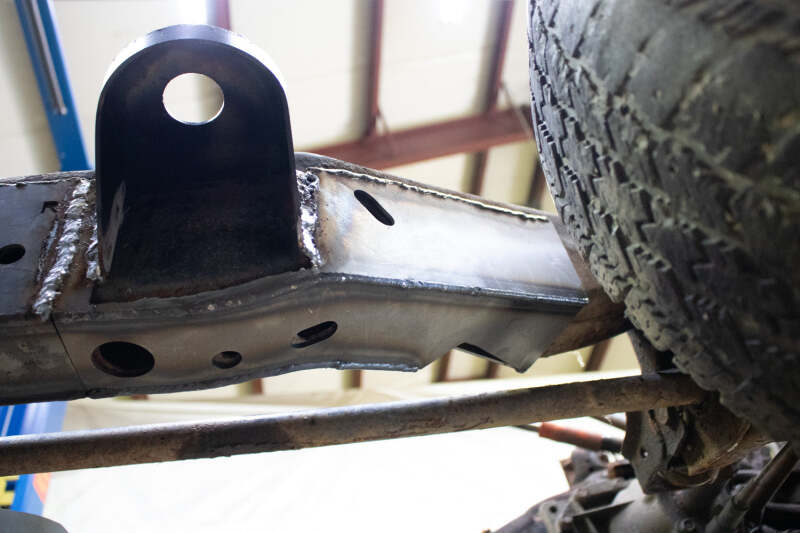 RustBuster RB7605L Front Frame Section Left Side