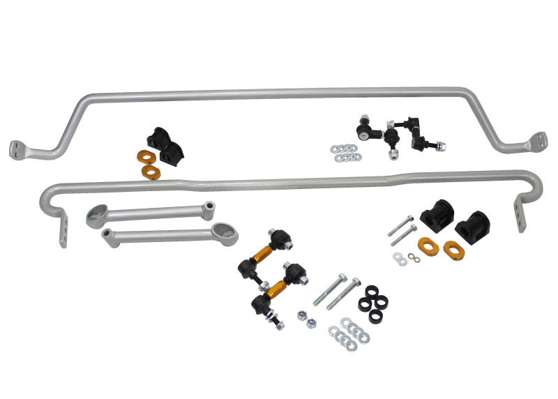 Whiteline BSK012 fits Subaru 08-14 WRX / 11-14 WRX Front And Rear Sway Bar Kit