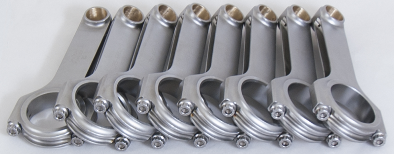 Eagle CRS66603DL19 fits Chevrolet Big Block 6.660in Length ARP L19 Bolts Forged 4340 Steel H-Beam Rods - Set of 8