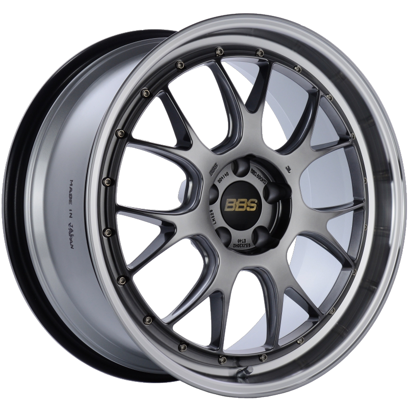 BBS LM329DBPK LM-R 20x9.5 5x114.3 ET40 CB66 Diamond Black Center Diamond Cut Lip Wheel