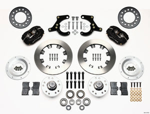 Wilwood 140-11010 Forged Dynalite Front Kit 11.75in 55-57 fits Chevy