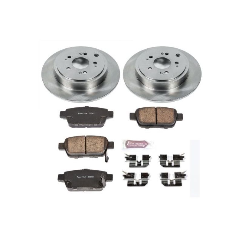 PowerStop KOE2431 fits Honda 06-14 Ridgeline Rear Autospecialty Brake Kit