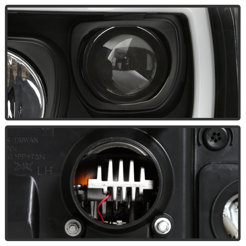 Spyder 5087911 fits Ford 05-07 F250/350/450 Super Duty Projector LED Black PRO-