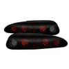 xTune 9036507 fits Chevy Camaro 93-02 Euro Style Tail Lights - Black Smoked ALT