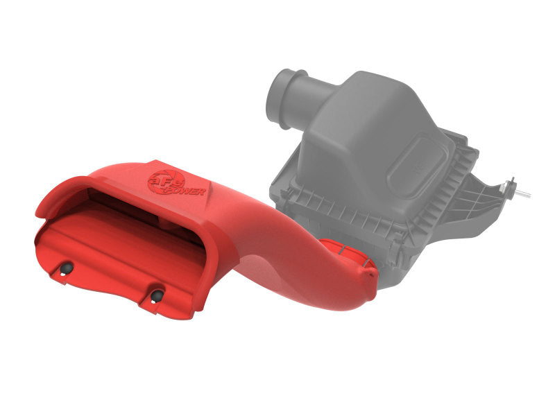 AFE 52-10010SR Induction Dynamic Air Scoop 2021+ fits Ford F-150V6/V8 - Red