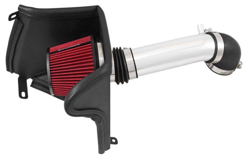 Spectre 9051 91-01 fits Jeep Cherokee L6-4.0L F/I Air Intake Kit - Polished w/Red Filter
