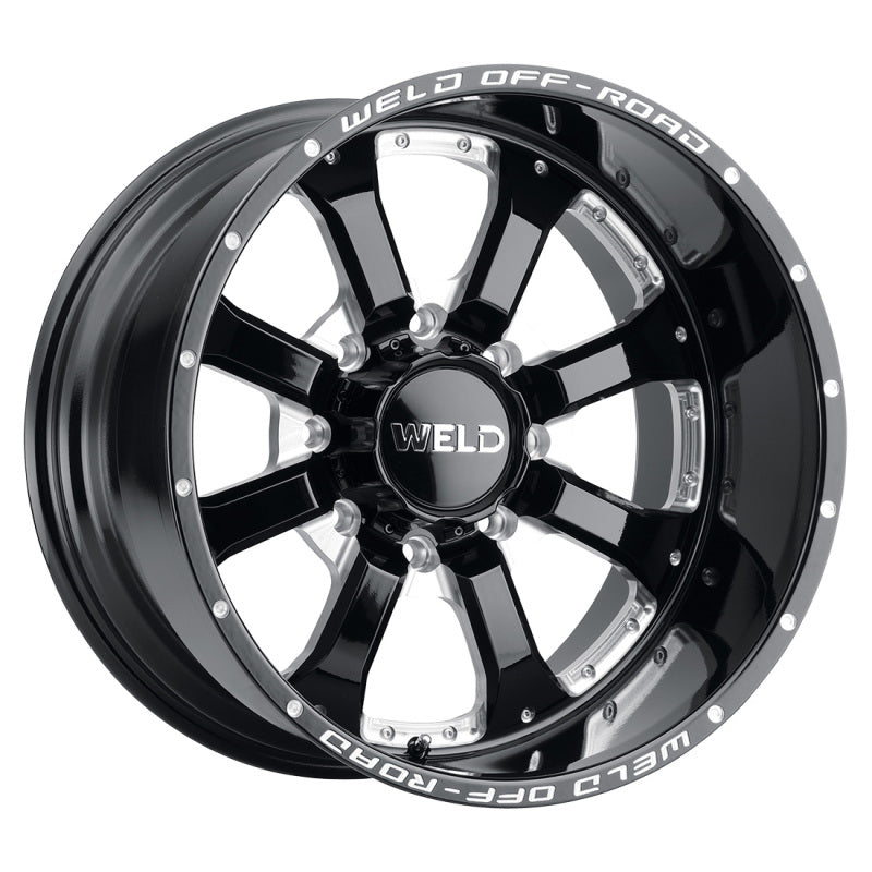 Weld  W12509089575 Off-Road W125 20X9 Granada Six 6X135 ET20 BS5.75 Gloss Black