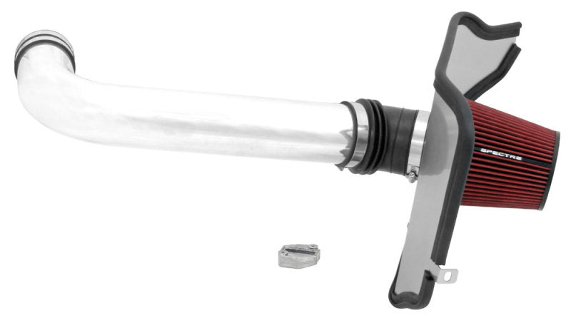 Spectre 901234 68-72 fits Chevelle LS Blade MAFS Driver Side Air Intake Kit - Polished w/Red Filter