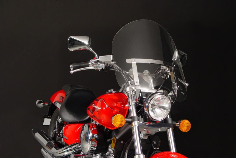 National Cycle NC125A Harley XL/FXR/D/17-25 Hon/07-24 Kaw Dakota 3 w/Low Turn Signals Windshield-Clr