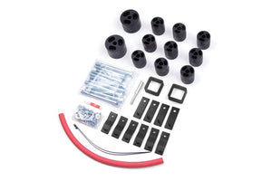 Zone Offroad ZONJ9220 87-95 fits Jeep Wrangler YJ 2in Body Lift - Manual Trans