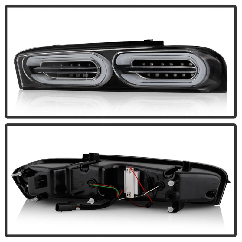 Spyder 5087218 fits Chevy 16-18 Camaro Halogen LED Tail Lights Black ALT-YD-CCA