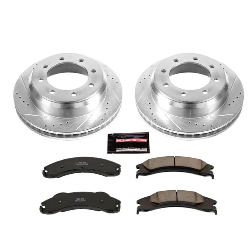 PowerStop K4718 fits Ford 08-14 E-150 Rear Z23 Evolution Sport Brake Kit
