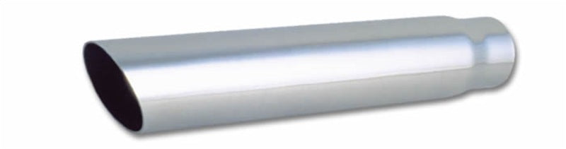 Vibrant 1551 und SS Truck/SUV Exhaust Tip (Single Wall Angle Cut) - 2.5in inlet
