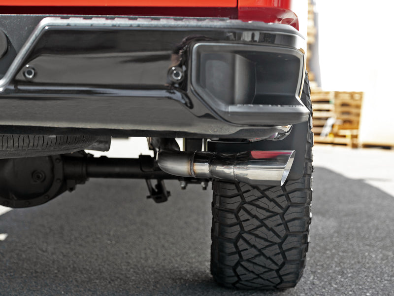 AFE 49-34109-P  Series 3in 304SS Exhaust Cat-Back w/ Pol Tips 2019 fits GM Silv