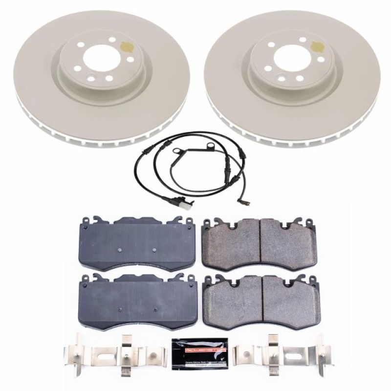 Power Stop CRK7074 fits Land Rover Range Rover Sport Front Z23 Coated Brake Kit
