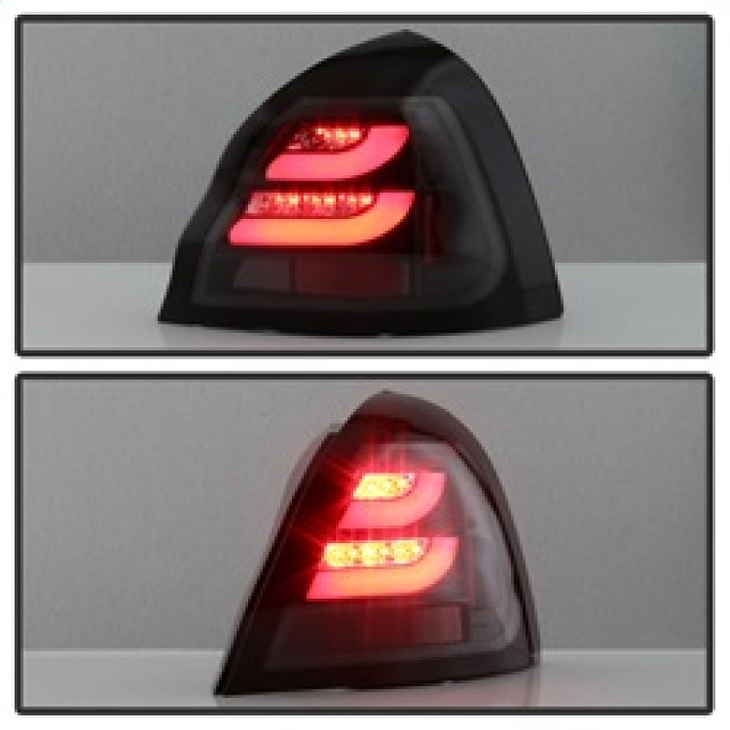Spyder 5075581 fits Pontiac 04-08 Grand Prix Light Bar LED Tail Light Black ALT