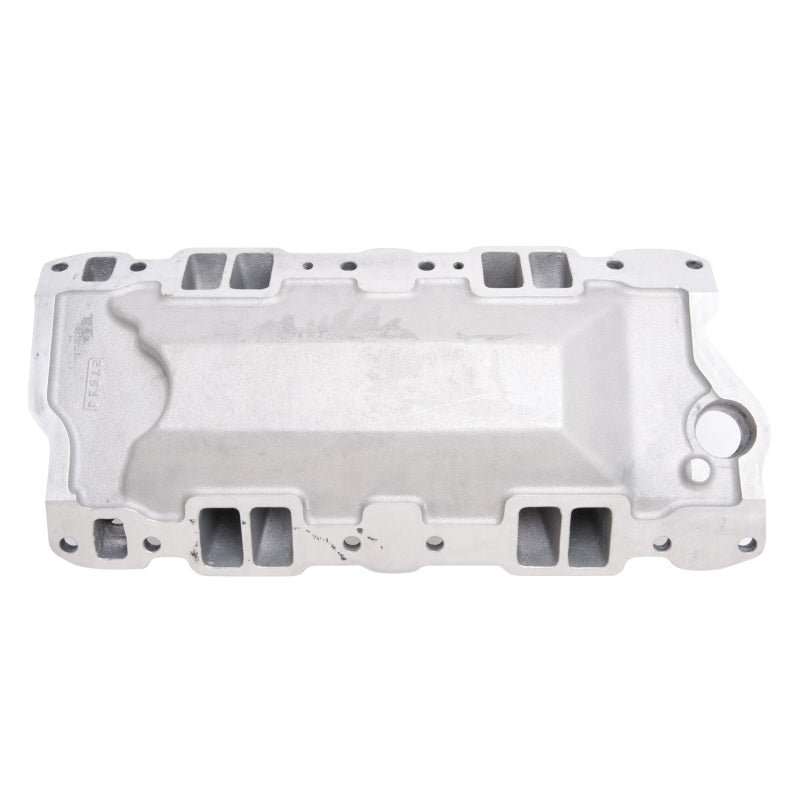 Edelbrock 26011 fits SBC Perf Air Gap Manifold Polished