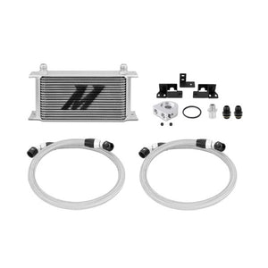 Mishimoto MMOC-WRA-07 07-11 fits Jeep Wrangler JK Oil Cooler Kit - Silver