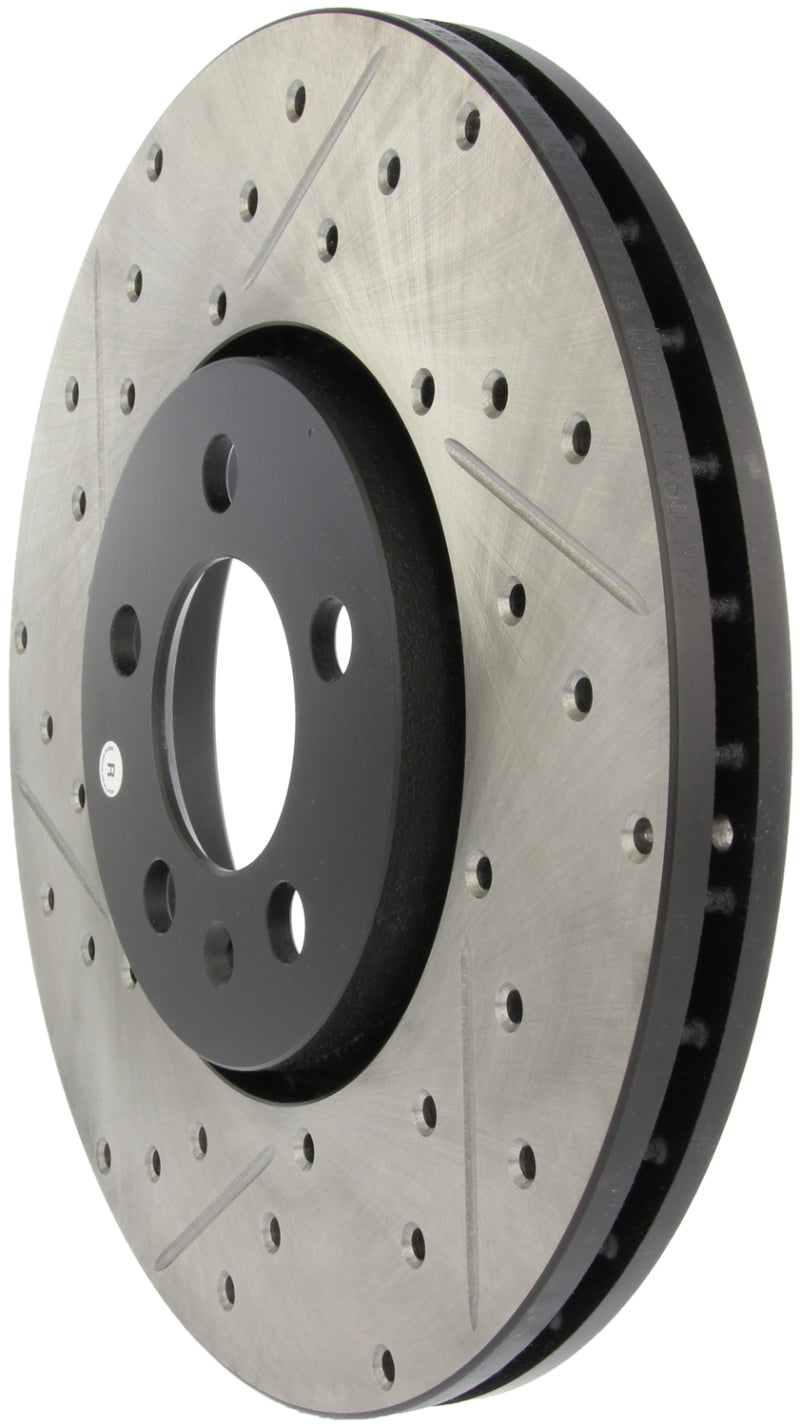 Stoptech 127.33059R Slotted & Drilled Sport Brake Rotor