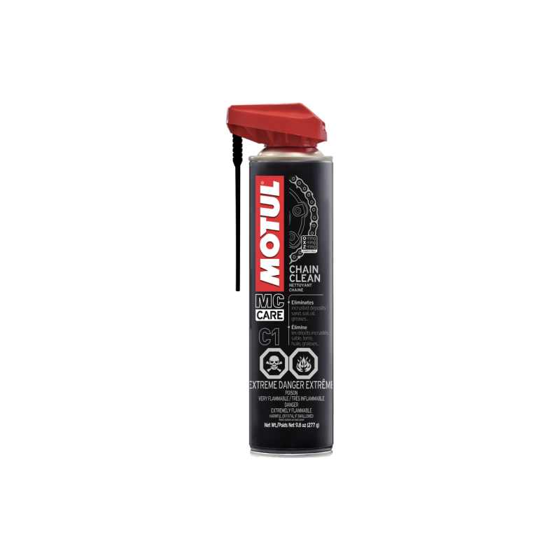 Motul 111818 C1 9.8oz Cleaners Chain Clean (Aerosol)