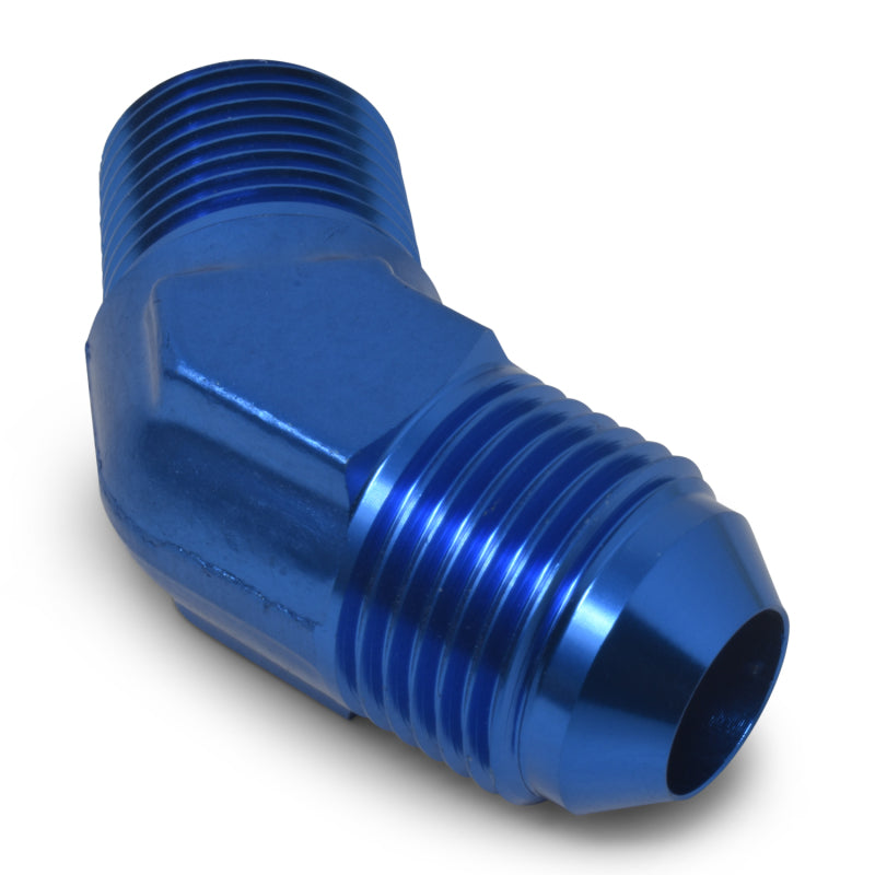Russell 660770 Performance -4 AN to 1/4in NPT 45 Degree Flare to Pipe Adapter
