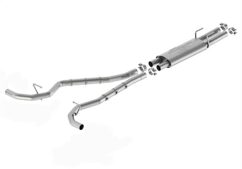 fits Ford 20-23 Racing M-5200-ESTC Explorer ST Sport Cat-Back Exhaust System Dual Rear Exit w/Chrome Tips