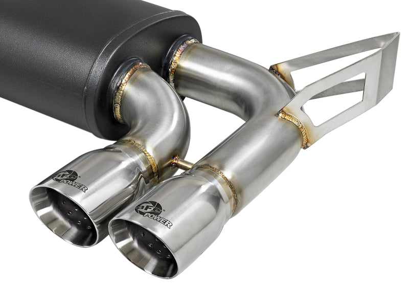 AFE 49-36344-P orce-Xp 2.5in 304 SS Cat-Back Exhaust w/ Polished Tips 01-06 fit