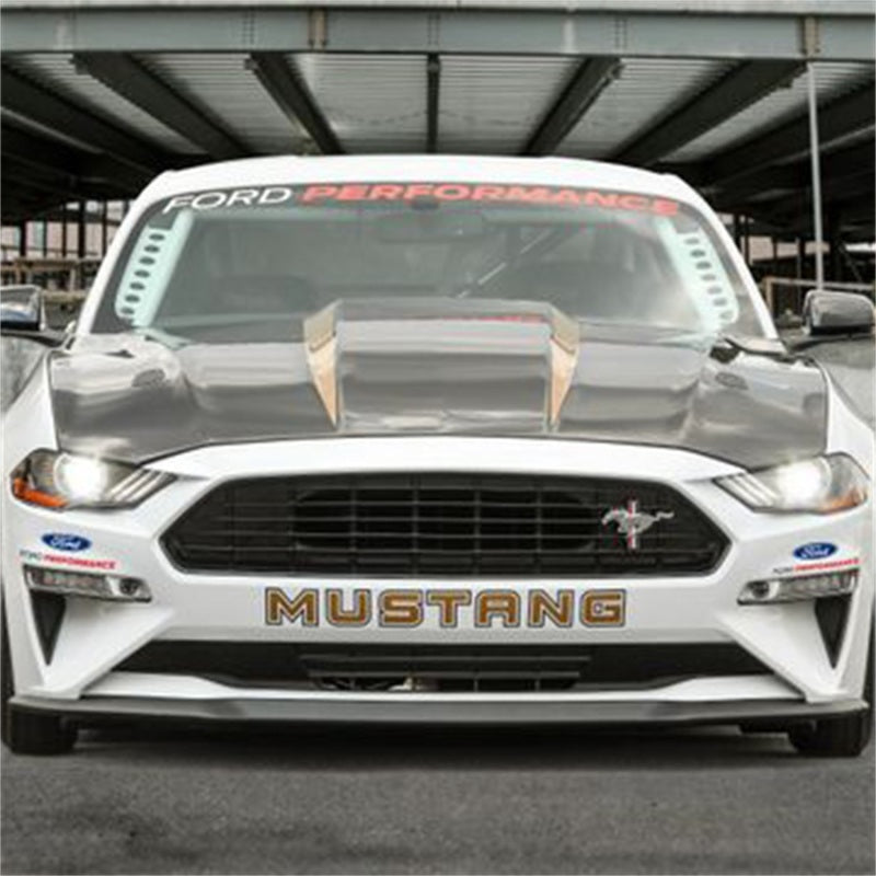 Ford Racing M-16612-AECJ 2018 Ford Mustang fits Cobra Jet Carbon Fiber Hood