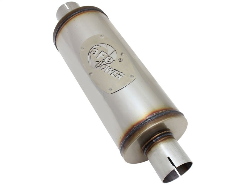 AFE 49M00007 orce-Xp 409 SS Muffler 2-1/2in Center/Center 14in L X 6in Dia - Ro