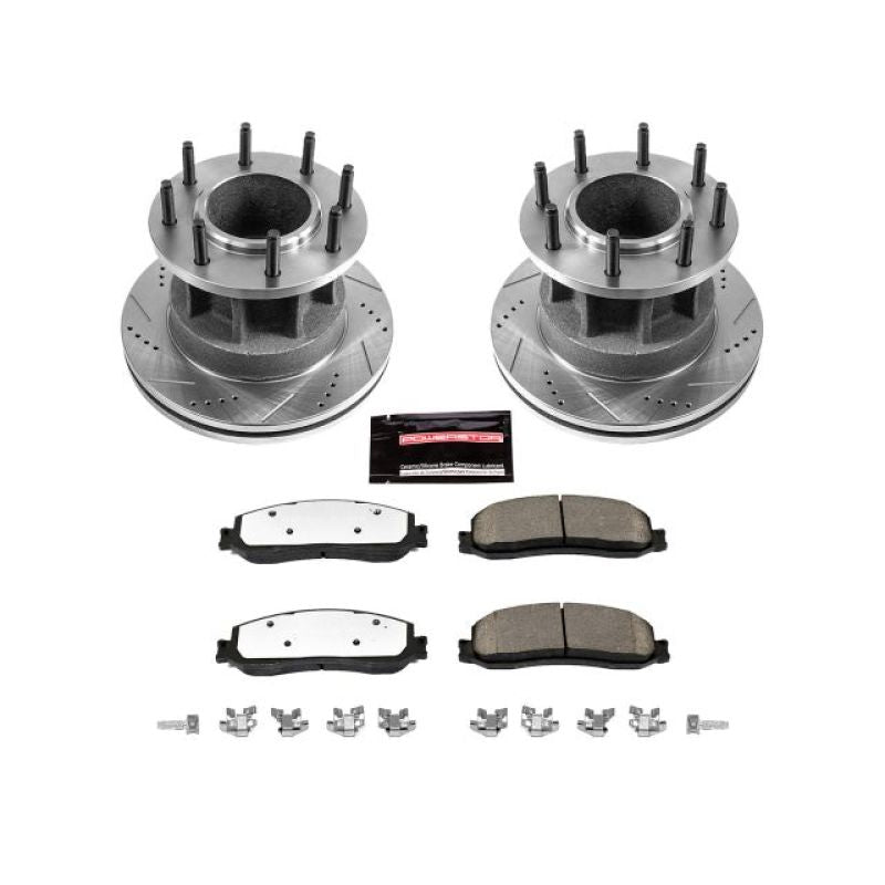 Power Stop K6526 36 fits Ford F-350 Super Duty Front Z36 Truck & Tow Brake Kit