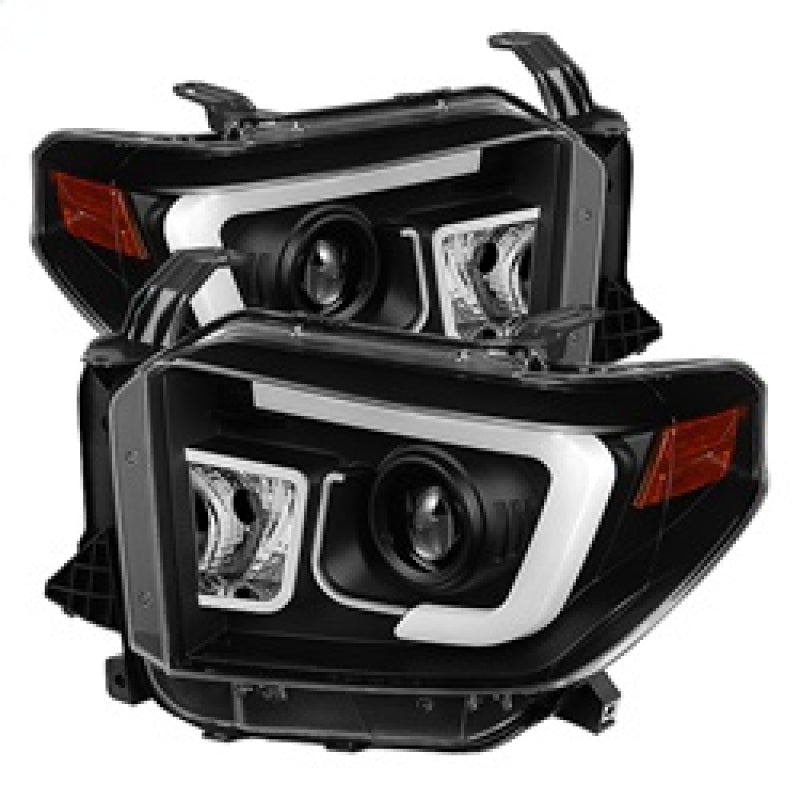 Spyder 5080158 fits Toyota 14-20 Tundra 2016 Projector Headlights Light Bar DRL