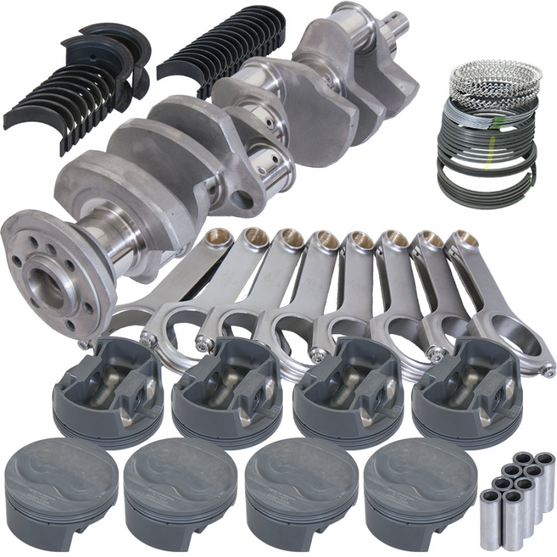Eagle 12504040 fits Chevy 400 3.750in Crank 6.000in H-Beam 4cc Dome 4.155in Pistons Rotating Assembly