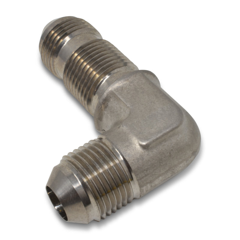 Russell 661261 Performance -8 AN 90 Degree Flare Bulkhead (Endura)