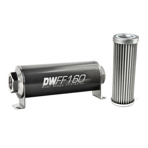 DeatschWerks 8-03-160-005K Stainless Steel 5 Micron Universal Inline Fuel Filte