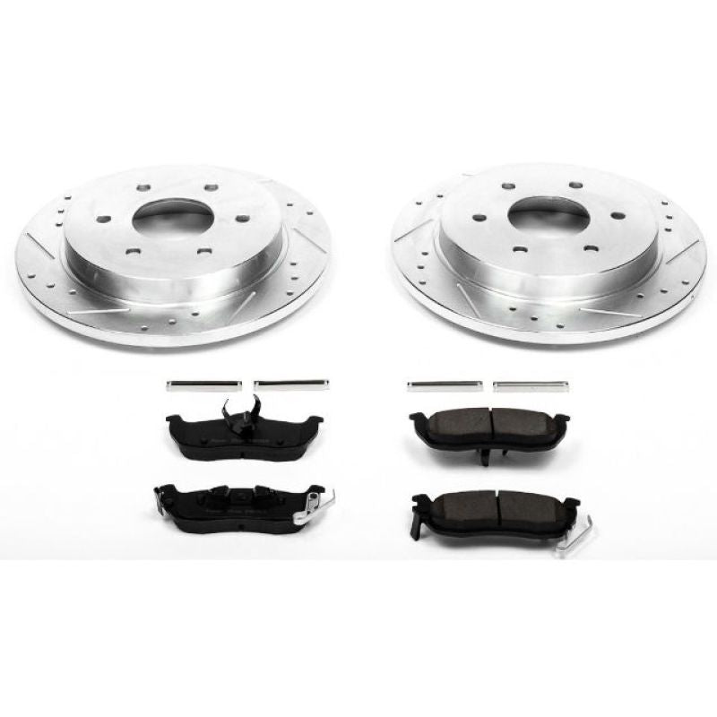PowerStop K2445 fits Infiniti 04-10 QX56 Rear Z23 Evolution Sport Brake Kit