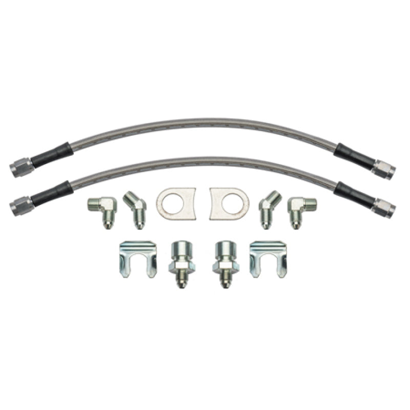 Wilwood 220-17288 fits 12in Length -3 to 3/8-24 IF 1/8-27 NPT 90 Degree Flexlin