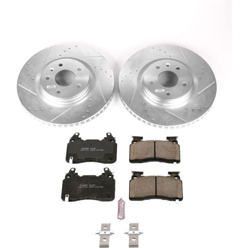 PowerStop fits Chevrolet 14-19 Corvette Front Z23 Evolution Sport Brake Kit
