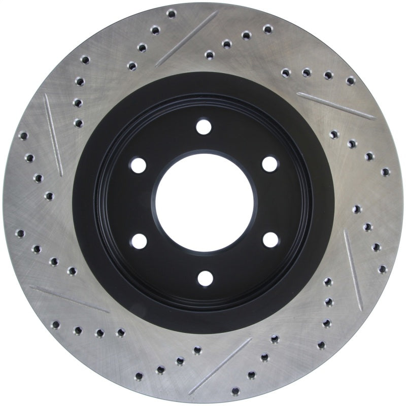 Stoptech 127.42099L Slotted & Drilled Sport Brake Rotor