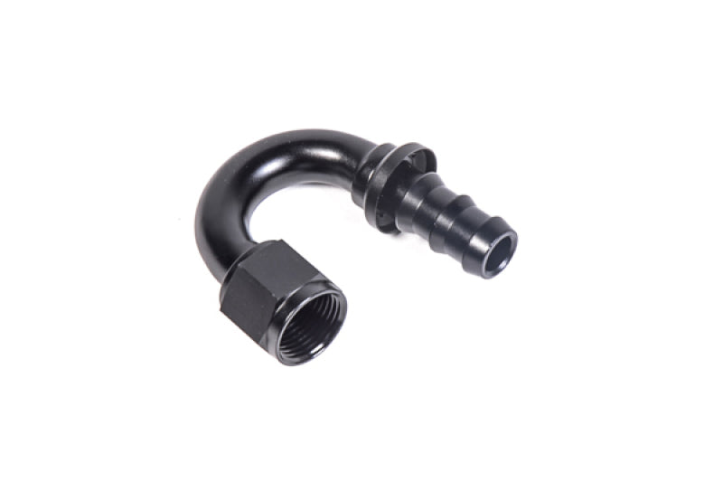 Radium Engineering 14-0215 180 Degree 10AN Pushlok Hose End Fitting