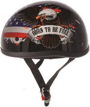 Bikers Choice 649534 Skid Lids Freedom Eagle Original Helmet - XL