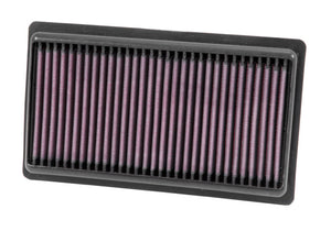 K&N Engineering 33-5014 K&N Replacement Panel Air Filter for 2014-2015 fits Infiniti Q50 3.5L/3.7L V6 (2 Required)