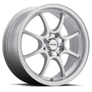 Konig HE65D0440S Helium 15x6.5 4x100 ET40 Silver