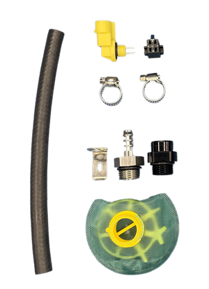 DeatschWerks 9-0950 DW650iL Series 650LPH In-Line External Fuel Pump Universal